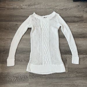 Tommy Bahama White Open Knit Swim Cover Up Dress XS